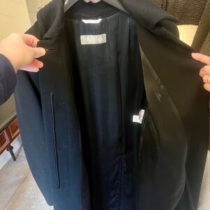 MaxMara Women's Classic Black Pea Coat